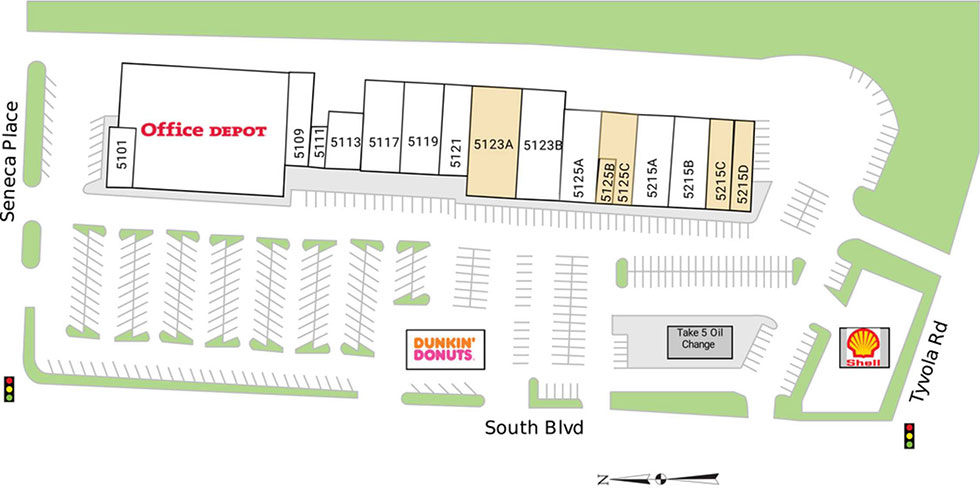 Seneca Square siteplan
