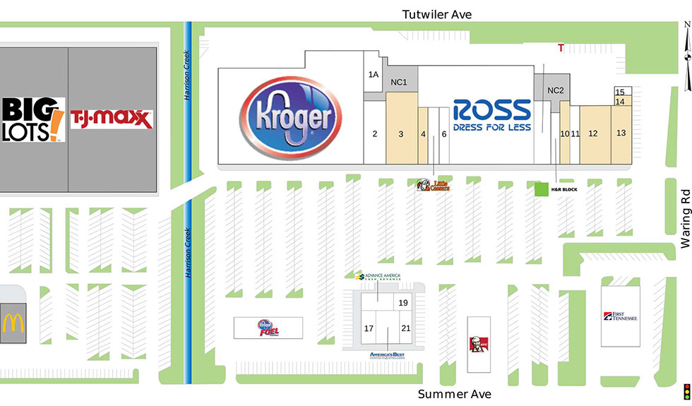 Summer Center site plan