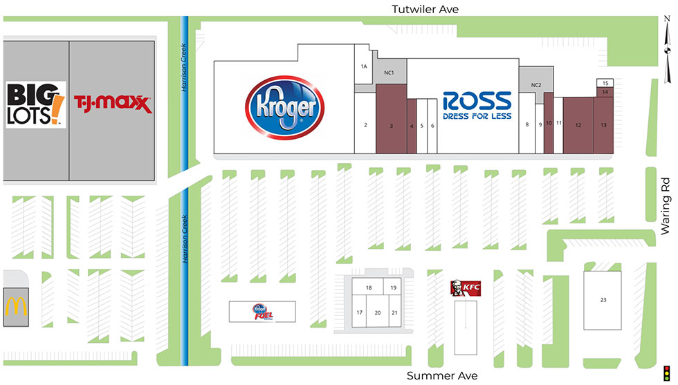 Summer Center site plan
