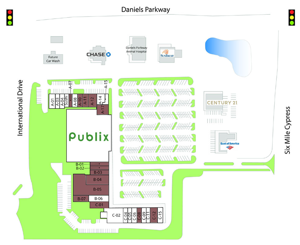 Daniels Crossing siteplan